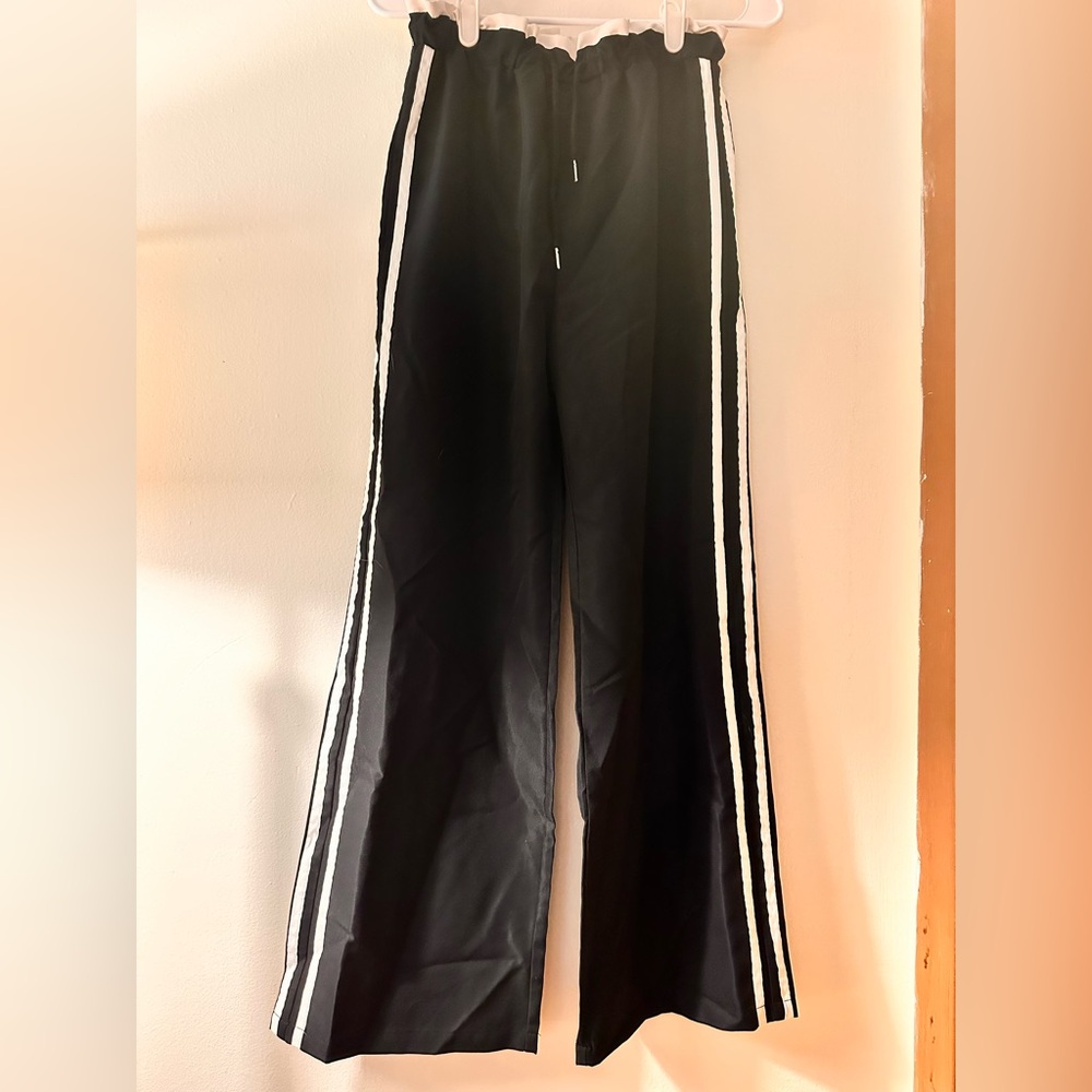 Black Track Pants